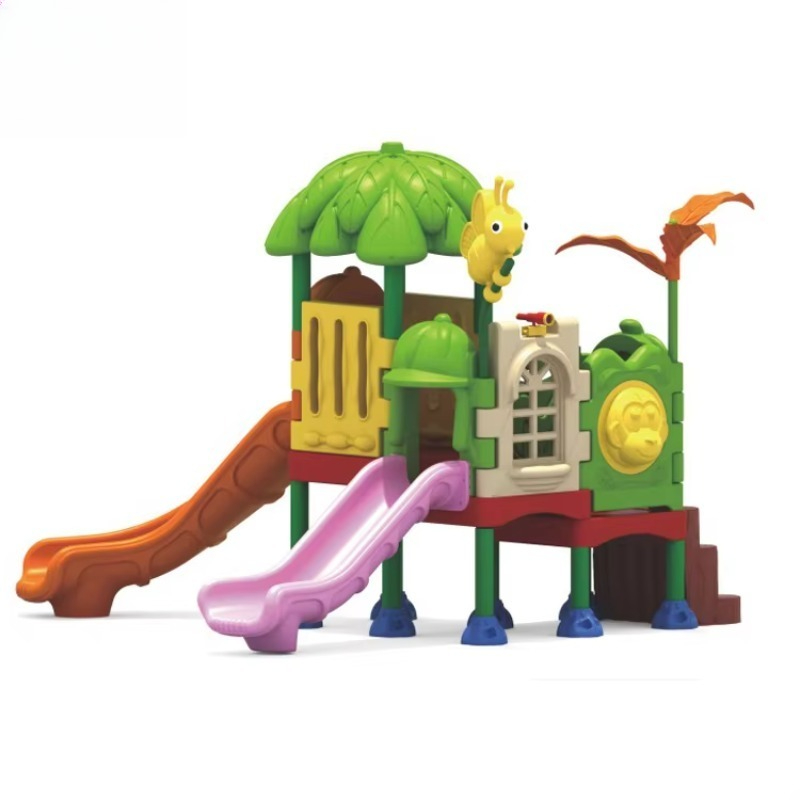 Kids Outdoor Slide - Interactive Game Family Durable Kids Outdoor