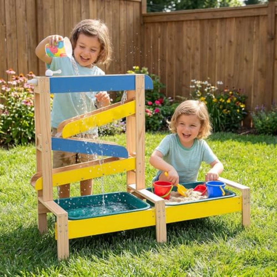 Kids Outdoor Water Table - Outdoor kids activity playset for 3+: