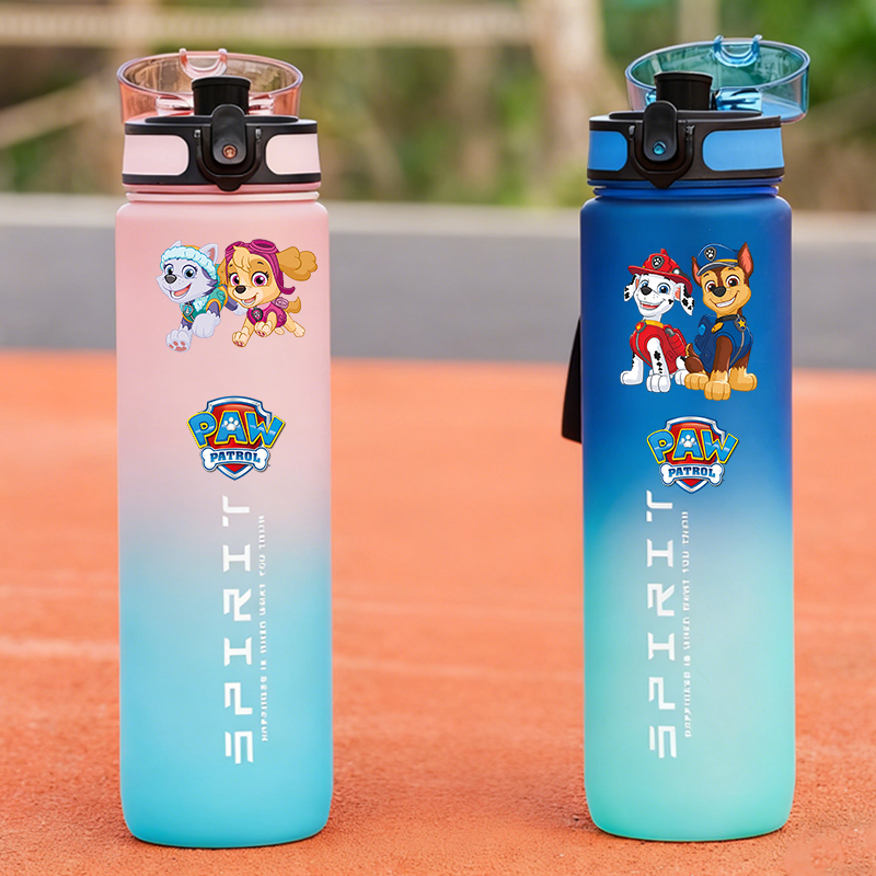 Kids Outdoor Movies - 800ml PAW Patrol Sports Water Bottles