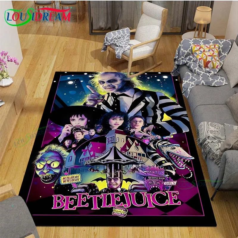 Kids Outdoor Yoga - Horror Comedy Film Role B-Beetlejuice Printed