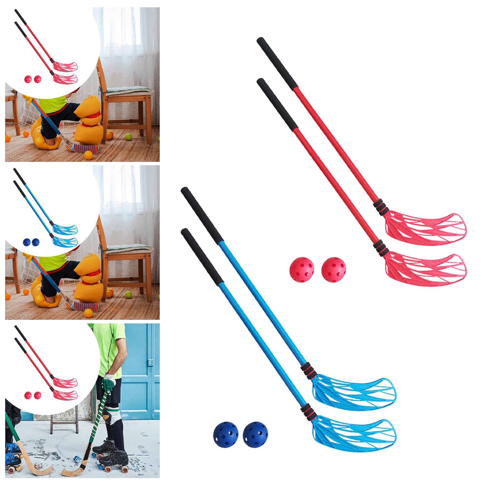 Kids Outdoor Hockey Set - Kids Hockey Game Starter Set Plastic