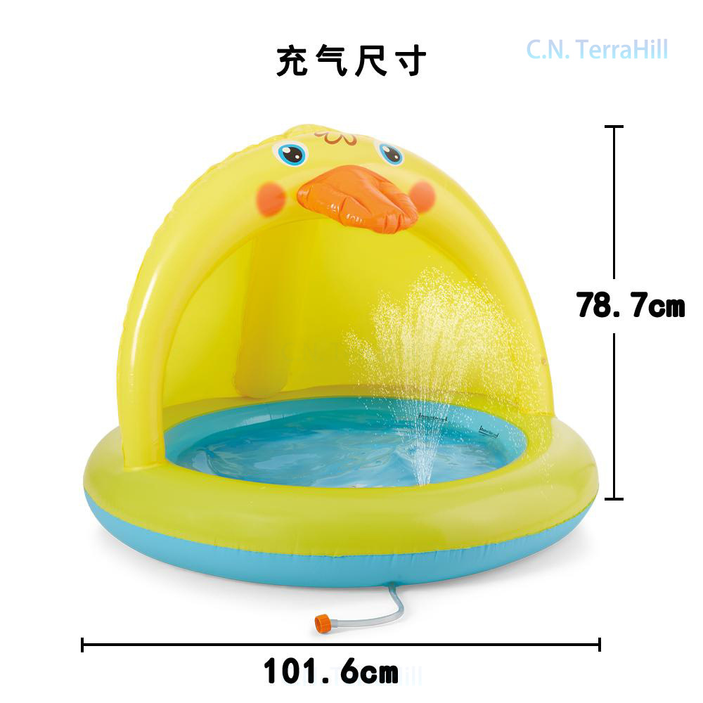 Inflatable Splash Pool for Kid - Kids Outdoor Play Table 评论和价格