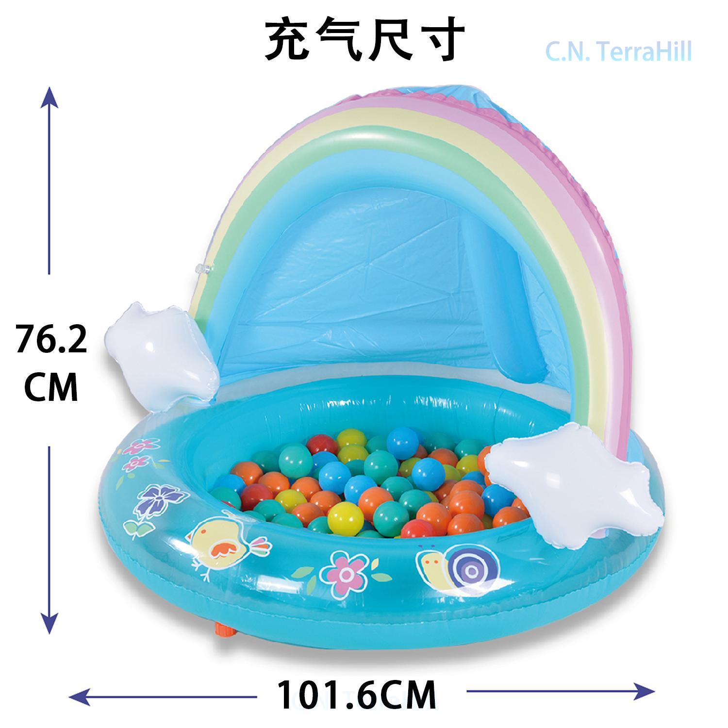 Inflatable Splash Pool for Kid - Kids Outdoor Play Table 评论和价格