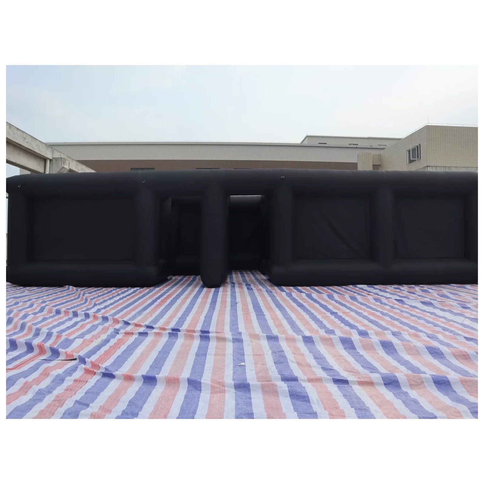 Large Black Open Square Inflat - Kids Outdoor Venues 评论和价格