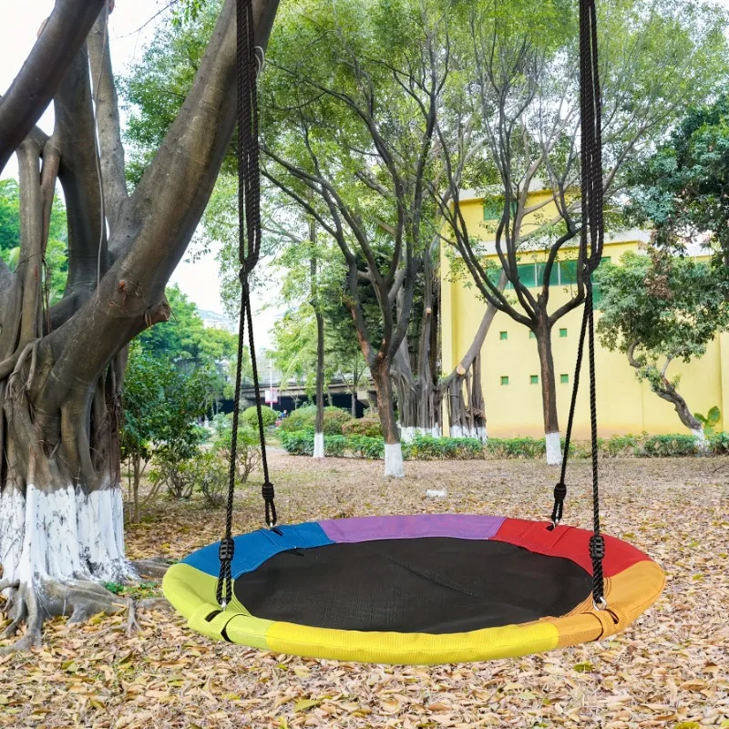 Circular Oxford Net Canvas Kid - Kids Outdoor Hammock Swing 评论和价格