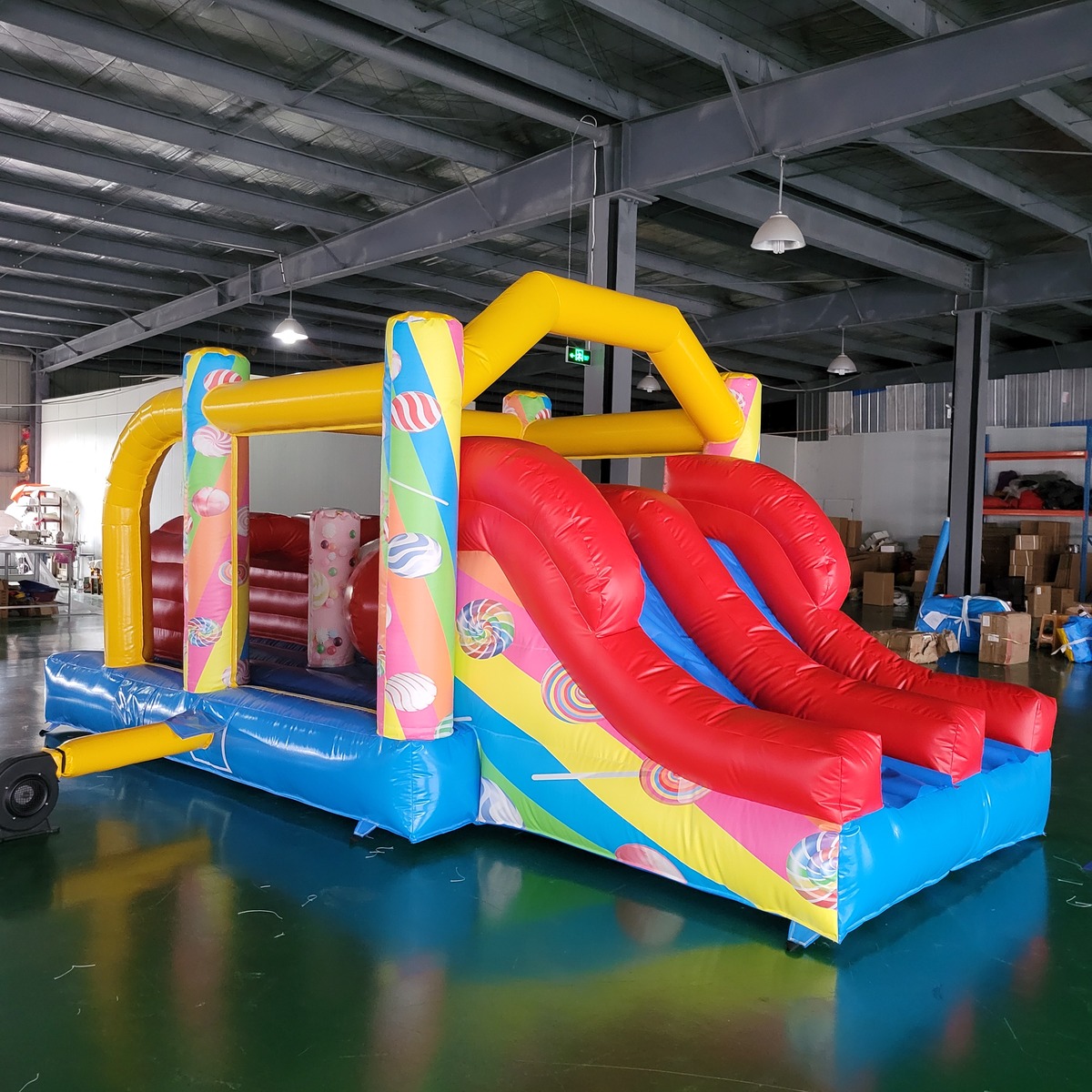 Commercial PVC Tarpaulin Kids  - Kids Outdoor Slide 评论和价格