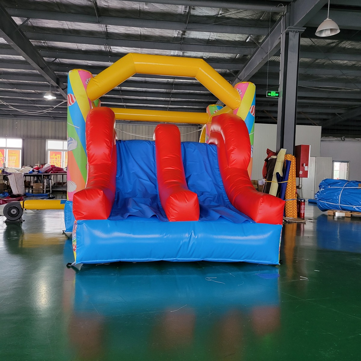 Commercial PVC Tarpaulin Kids  - Kids Outdoor Slide 评论和价格