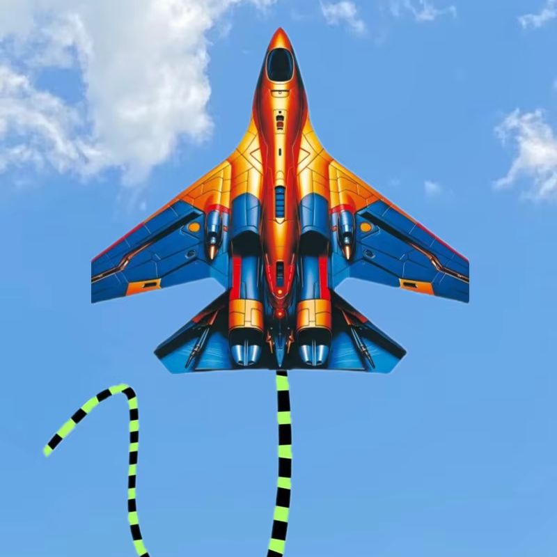 HTMCK Fighter Jet Kite 45cm La - Kite Easy Fly Kids 评论和价格