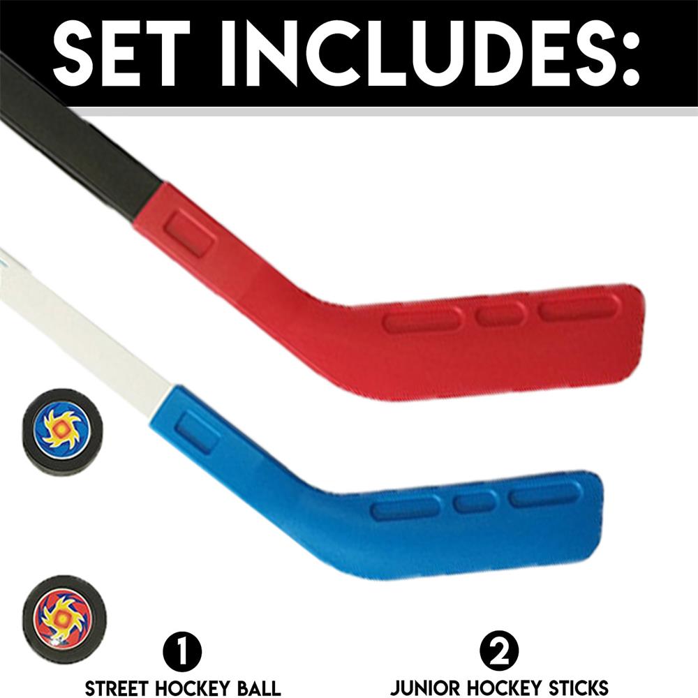 A Set Plastic Hockey Stick 72C - Kids Outdoor Hockey Set 评论和价格