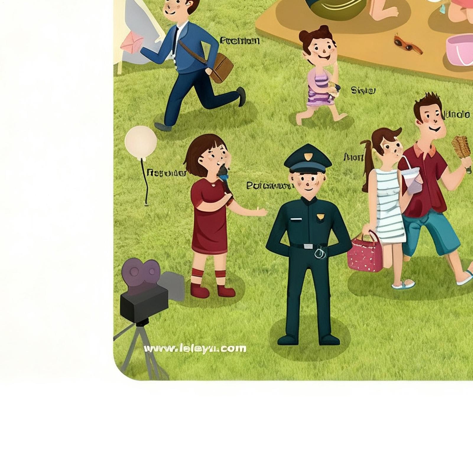Kids Learning Posters Interact - Kids Outdoor Tools 评论和价格