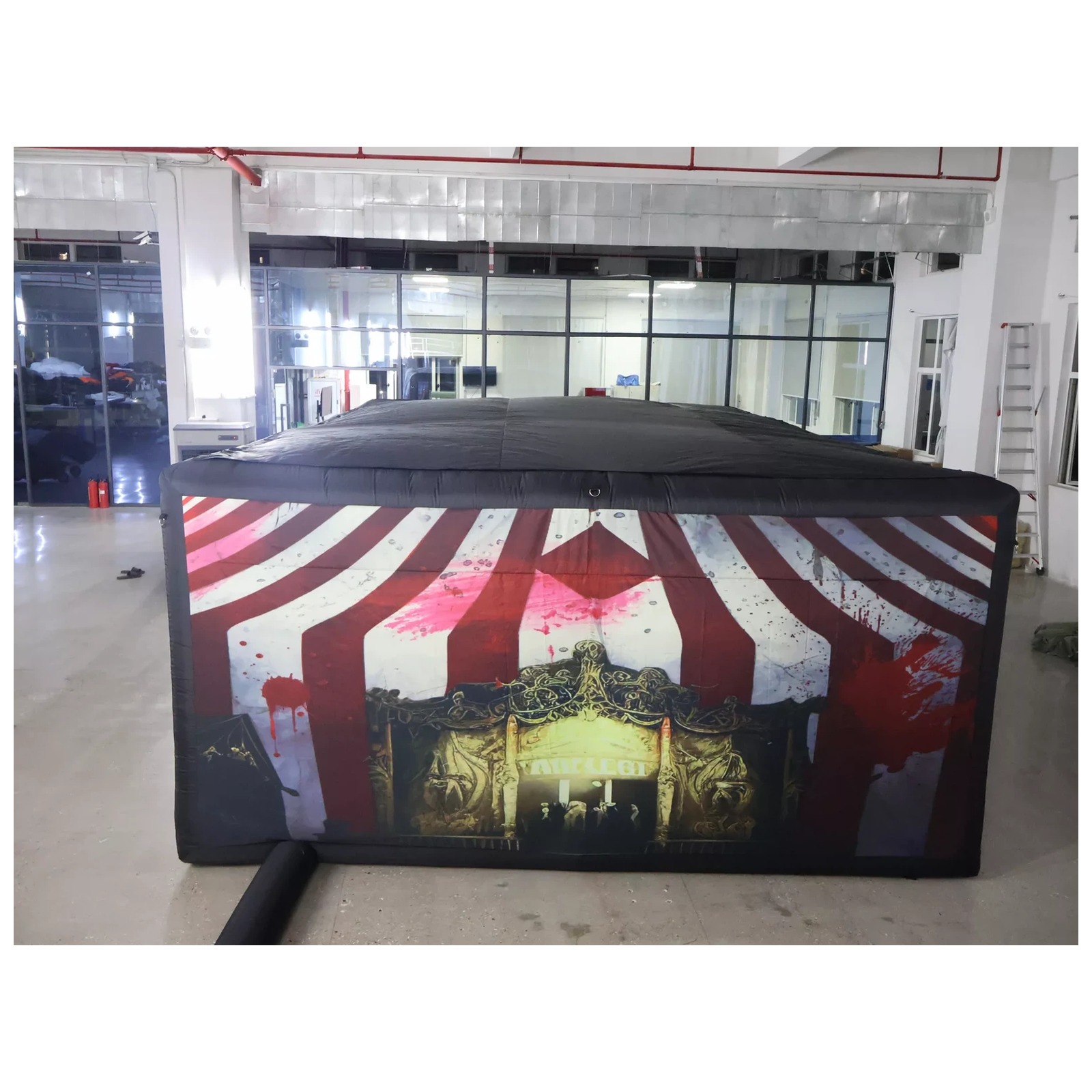 Large Haunted Circus Flat Roof - Kids Outdoor Venues 评论和价格