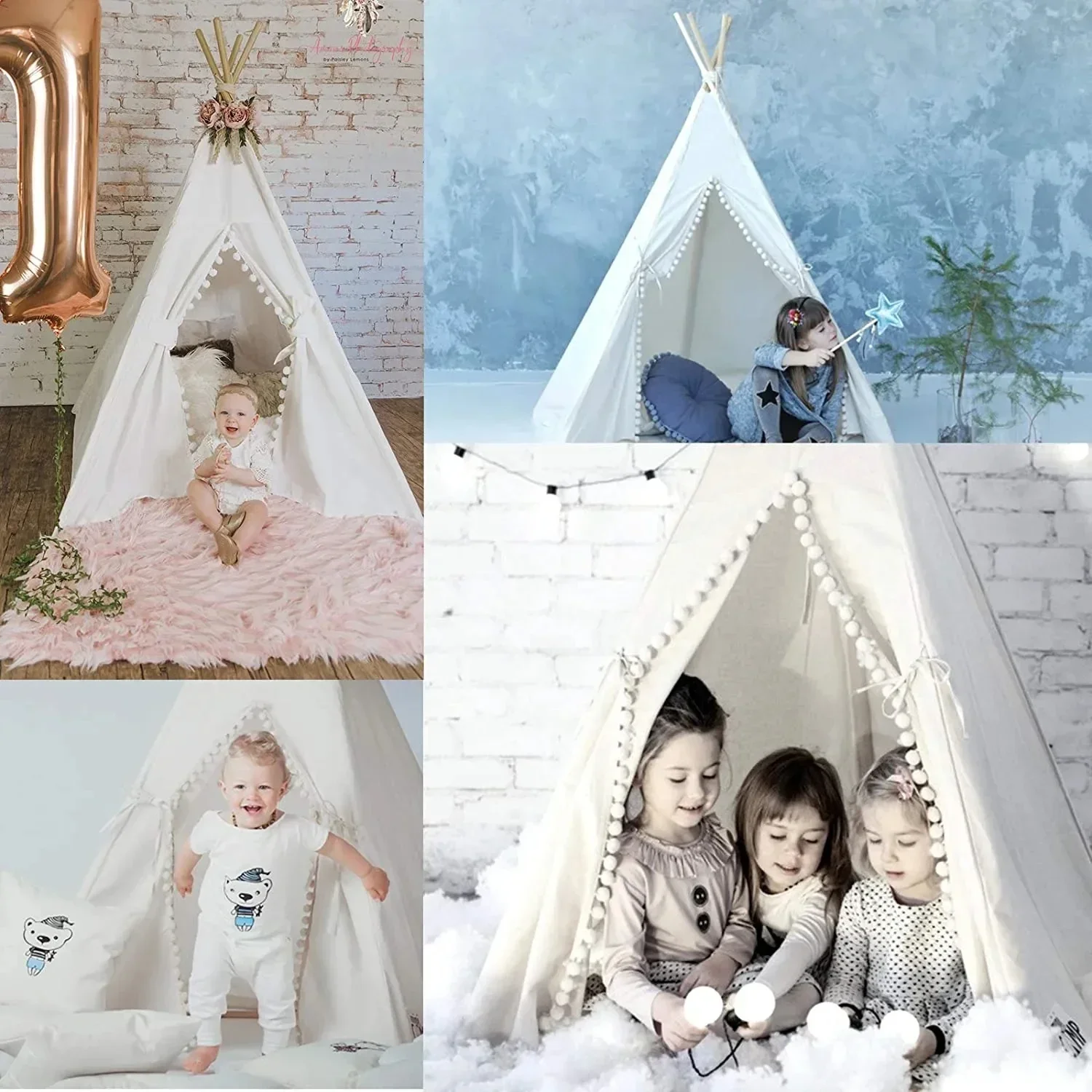 1.6M Kids Tent Play House Wigw - Kids Outdoor Play Table 评论和价格