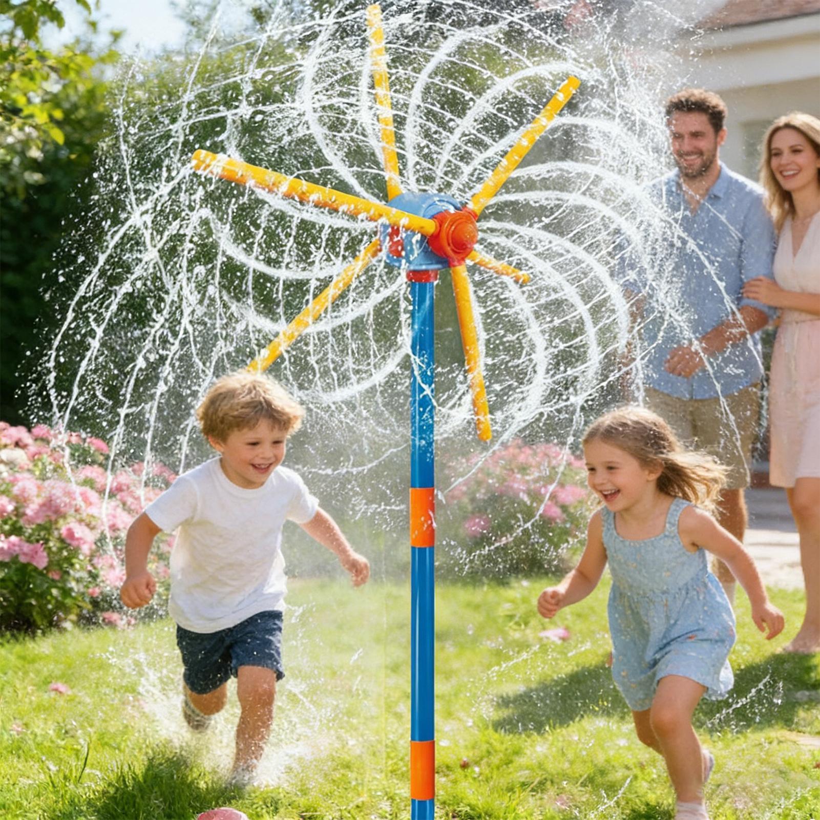 Kids Sprinkler Windmill Fun Sp - Kids Outdoor Movies 评论和价格