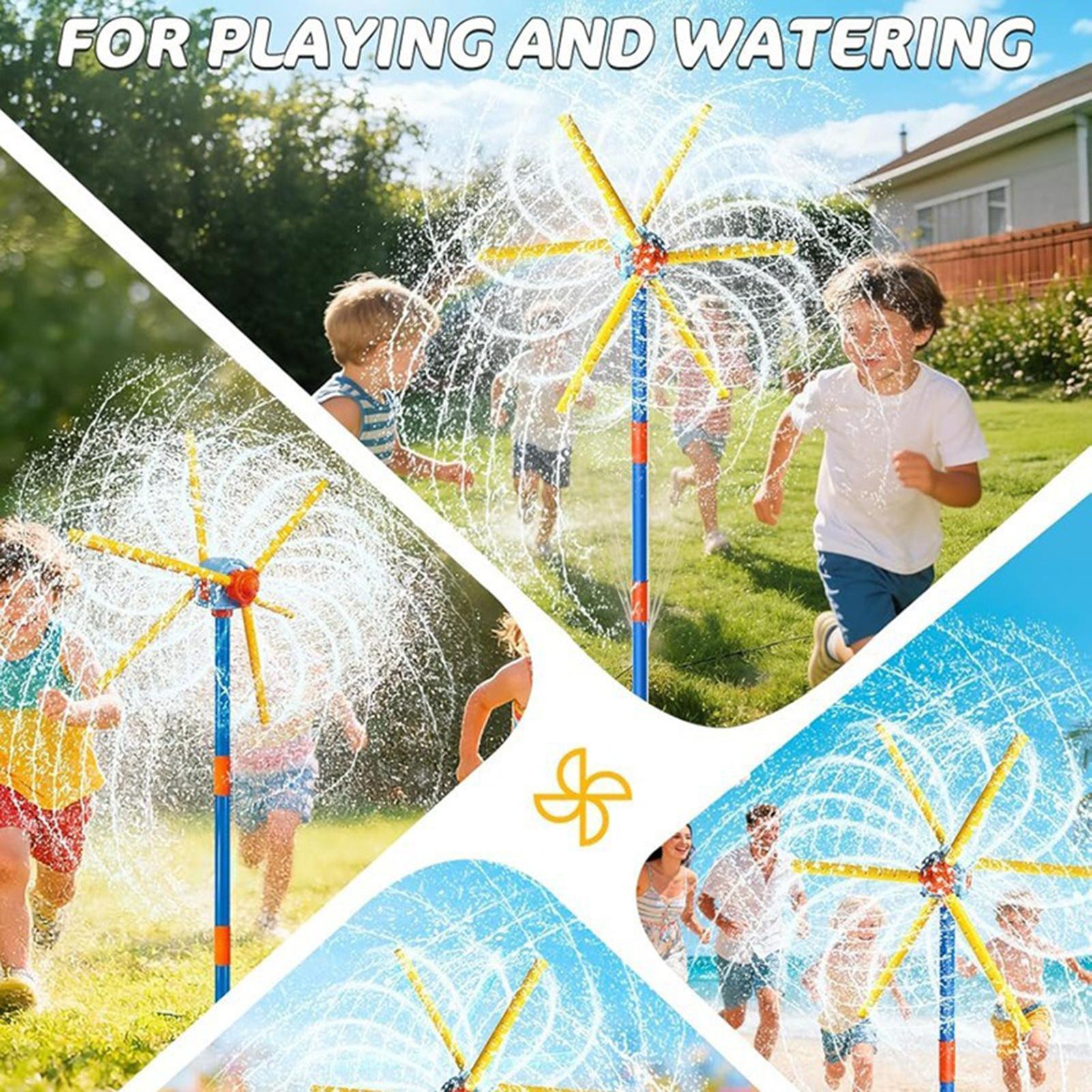Kids Sprinkler Windmill Fun Sp - Kids Outdoor Movies 评论和价格