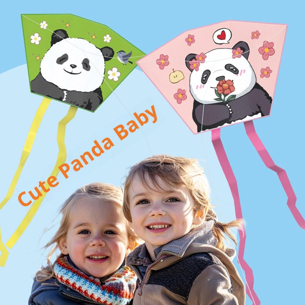 Pocket Kite Mini Cartoon Panda - Kite Easy Fly Kids 评论和价格