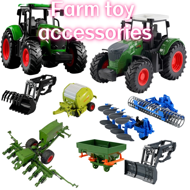 1:24 Inertial Farm Tractor wit - Kids Outdoor Park 评论和价格