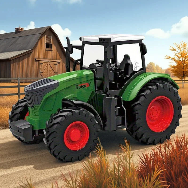 1:24 Inertial Farm Tractor wit - Kids Outdoor Park 评论和价格