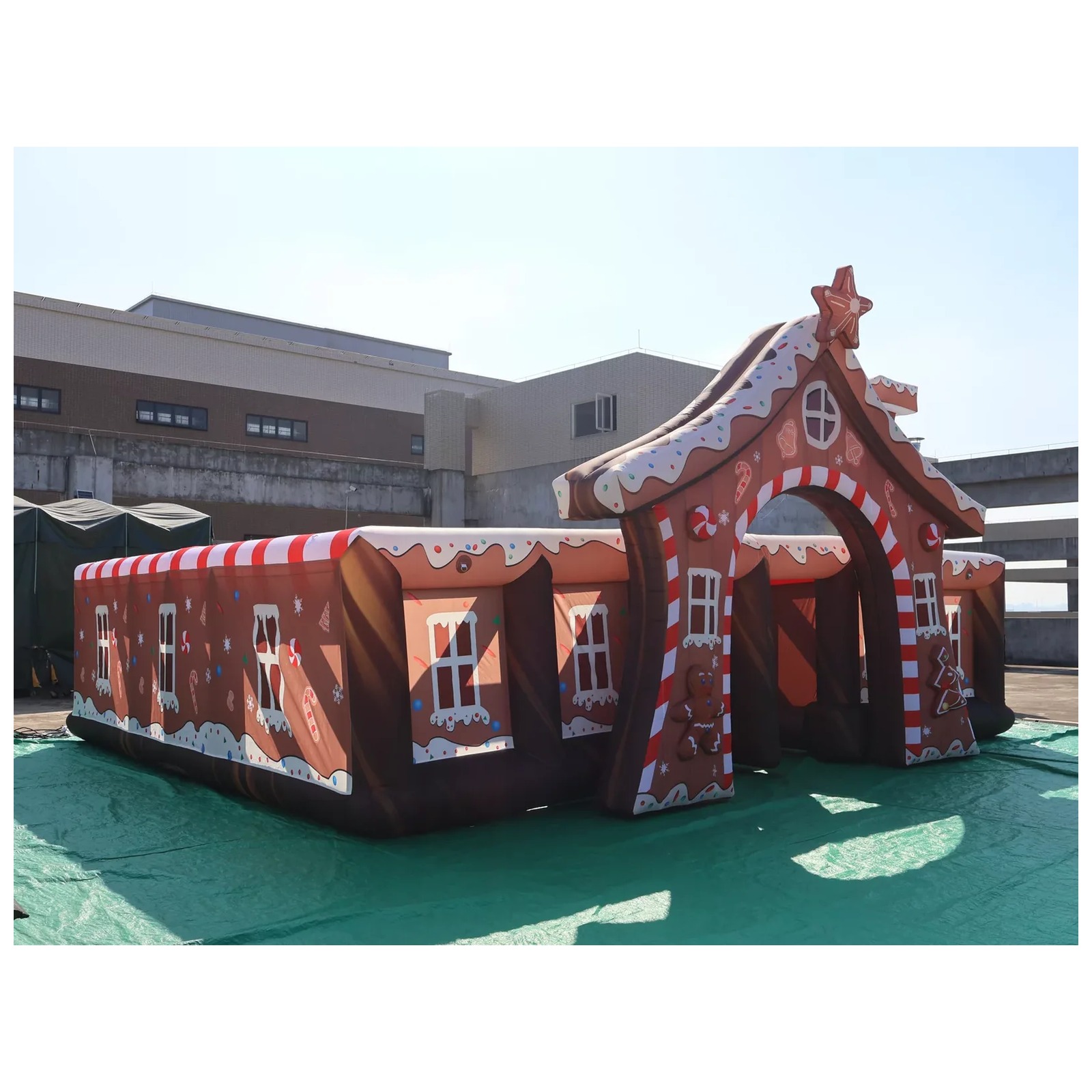 Large Gingerbread Inflatable M - Kids Outdoor Venues 评论和价格