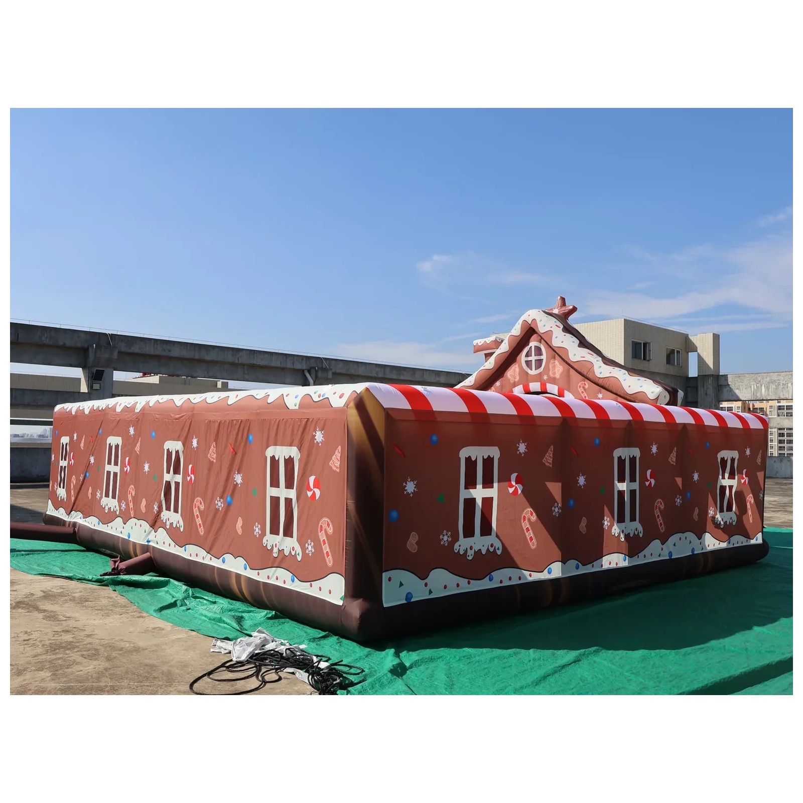 Large Gingerbread Inflatable M - Kids Outdoor Venues 评论和价格