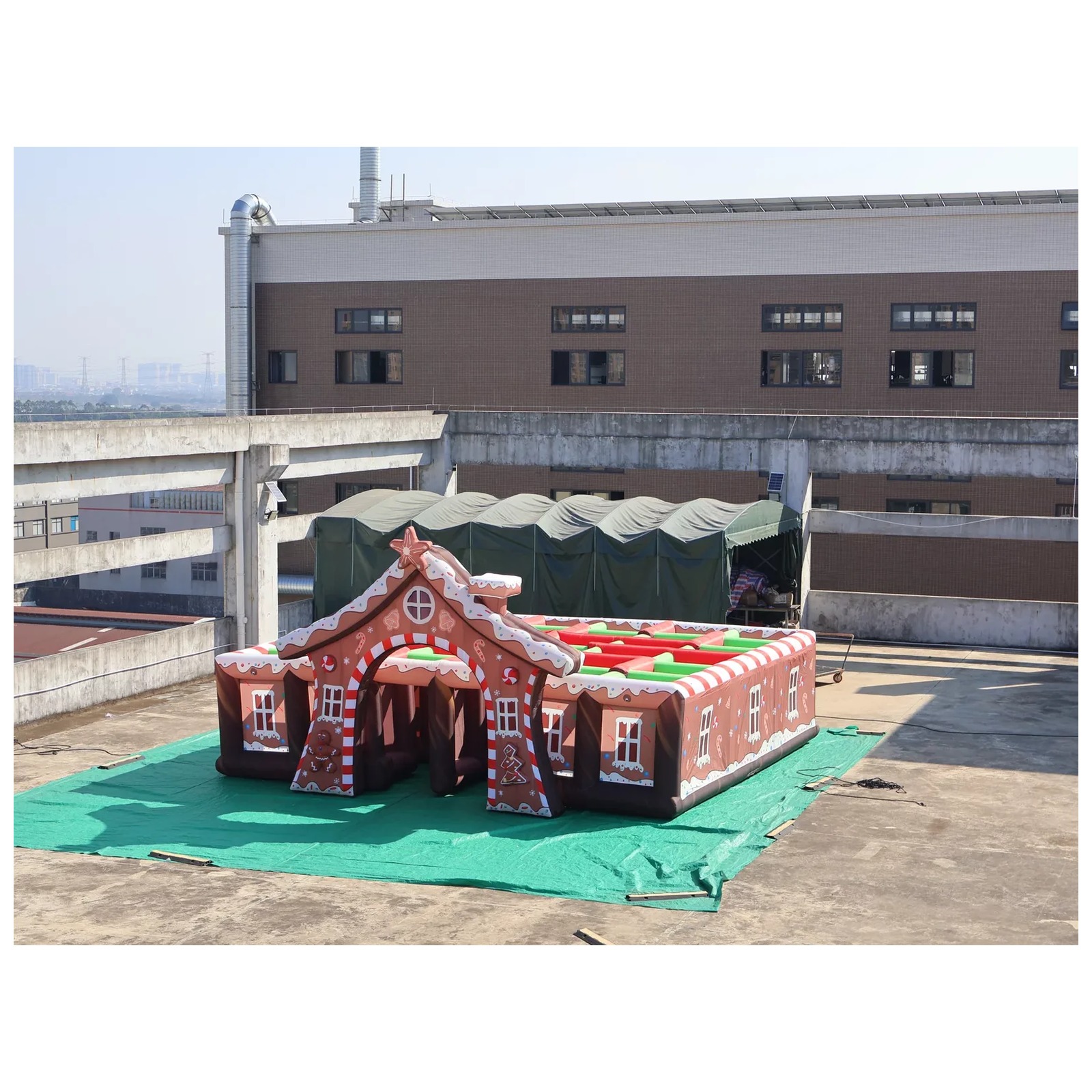 Large Gingerbread Inflatable M - Kids Outdoor Venues 评论和价格