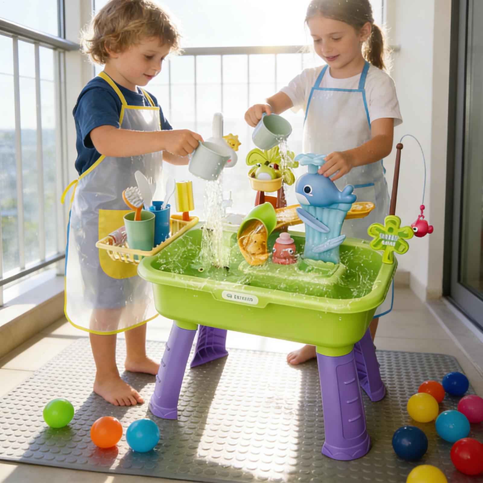 Children's Kitchen Toys Electr - Kids Outdoor Play Table 评论和价格