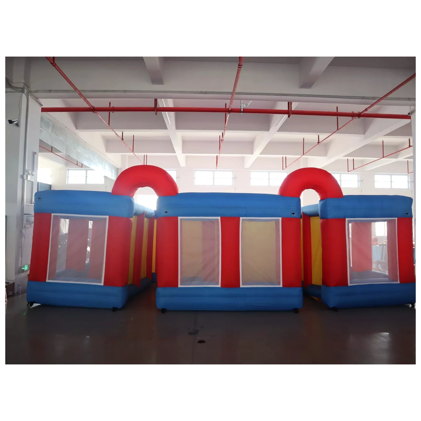 Large Red Blue Mesh Double Arc - Kids Outdoor Venues 评论和价格