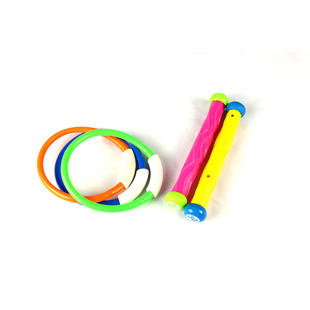 5Pcs Colorful Diving Sticks Si - Kids Outdoor Sink 评论和价格