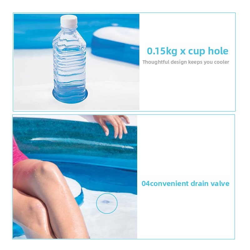 Inflatable Pool Family Tub Lou - Kids Outdoor Lounge Set 评论和价格