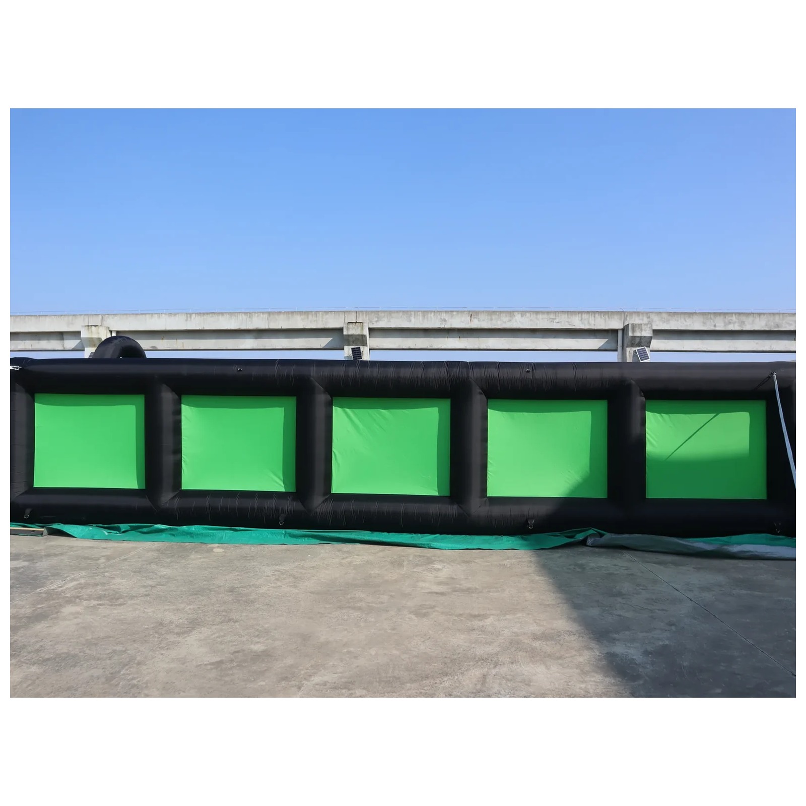 Outdoor Black Green Inflatable - Kids Outdoor Venues 评论和价格