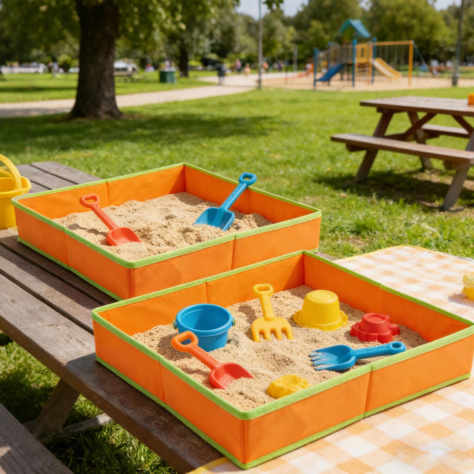 Sand Table for Kids Outdoor Se - Kids Outdoor Sensory Table 评论和价格