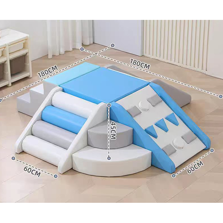 Indoor/Outdoor Soft Playground - Kids Outdoor Tunnel 评论和价格