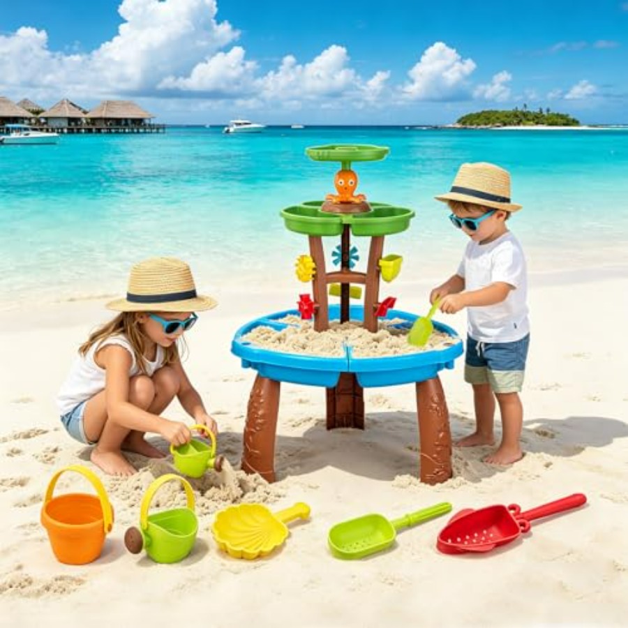 Outdoor water table toys for k - Kids Outdoor Sensory Table 评论和价格