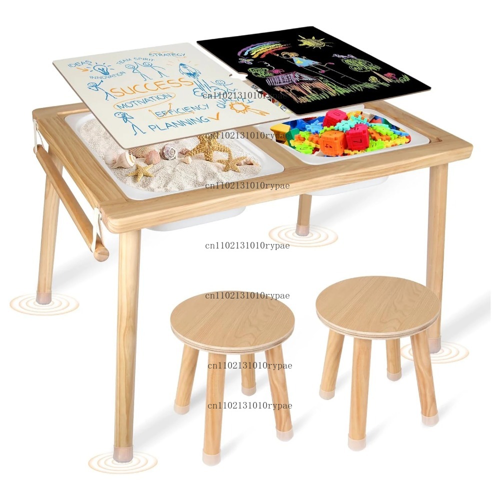 Safety-Features Kids Sensory T - Kids Outdoor Sensory Table 评论和价格