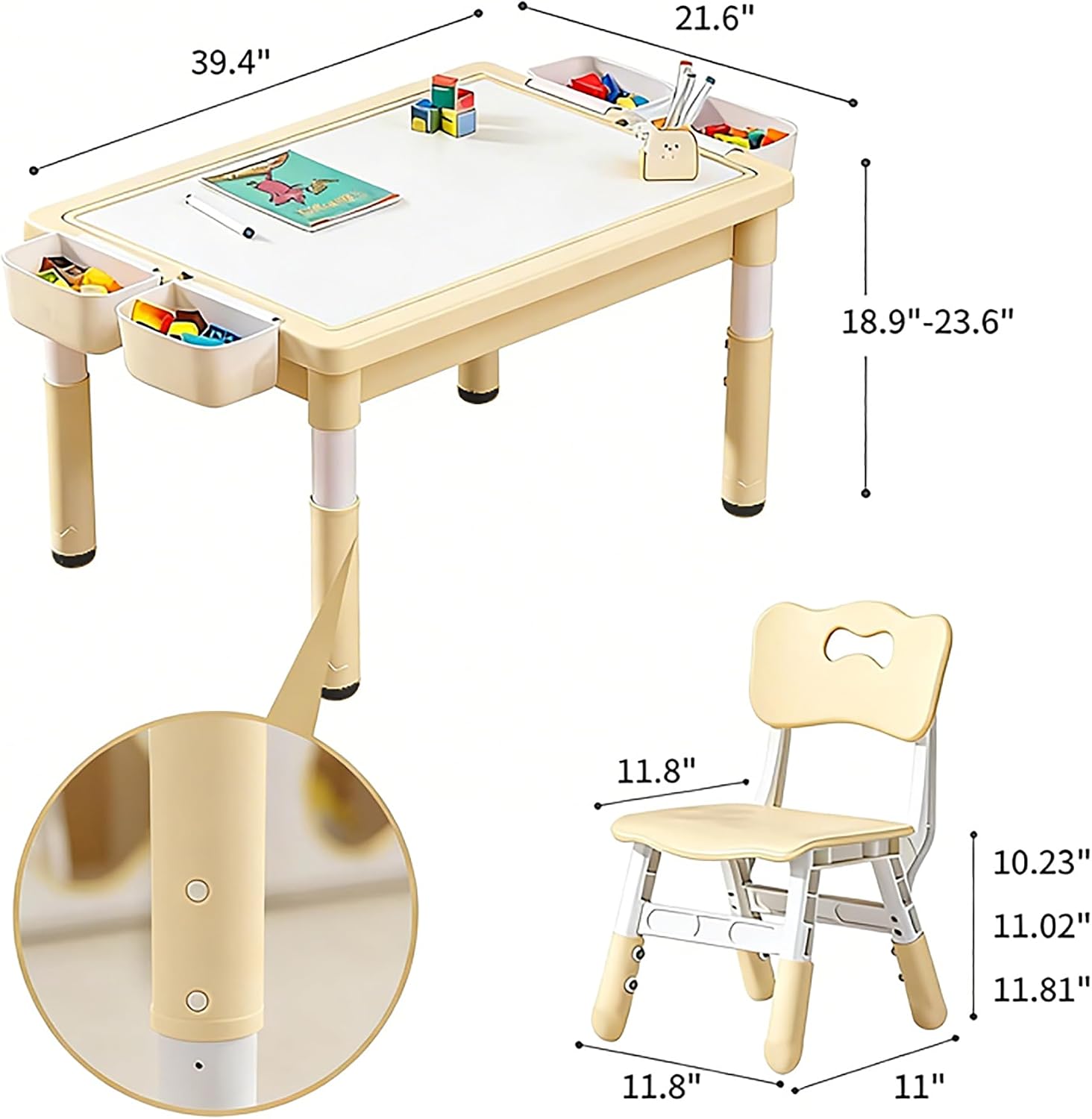 Kids Sand and Water Table, Tod - Kids Outdoor Sensory Table 评论和价格