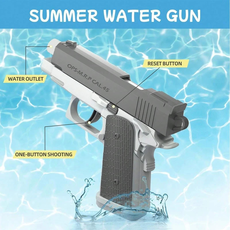 M1911 Water Guns Pistol Toy Sq - Kids Outdoor Activity Toys 评论和价格