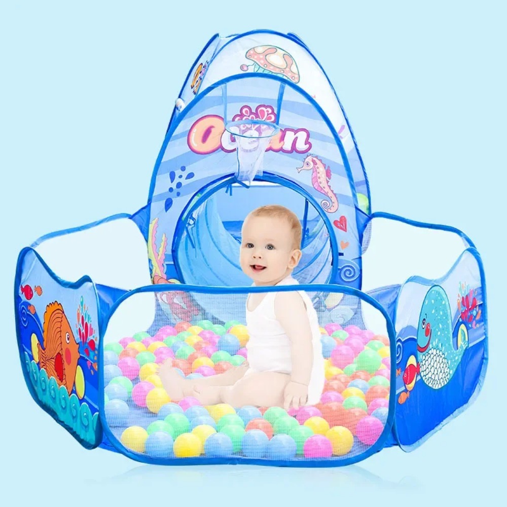 Kids Ball Pool Baby Playpen Po - Kids Outdoor Tunnel 评论和价格