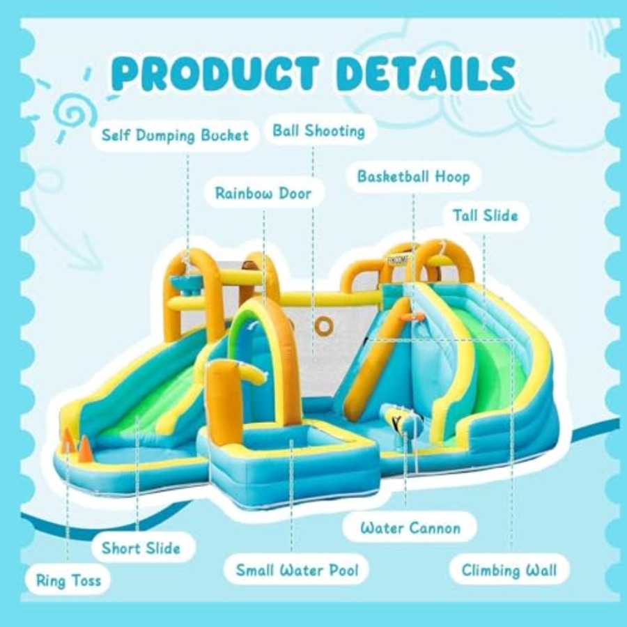 Backyard outdoor inflatable wa - Kids Outdoor Park 评论和价格