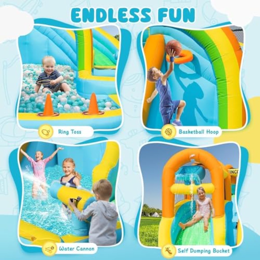 Backyard outdoor inflatable wa - Kids Outdoor Park 评论和价格