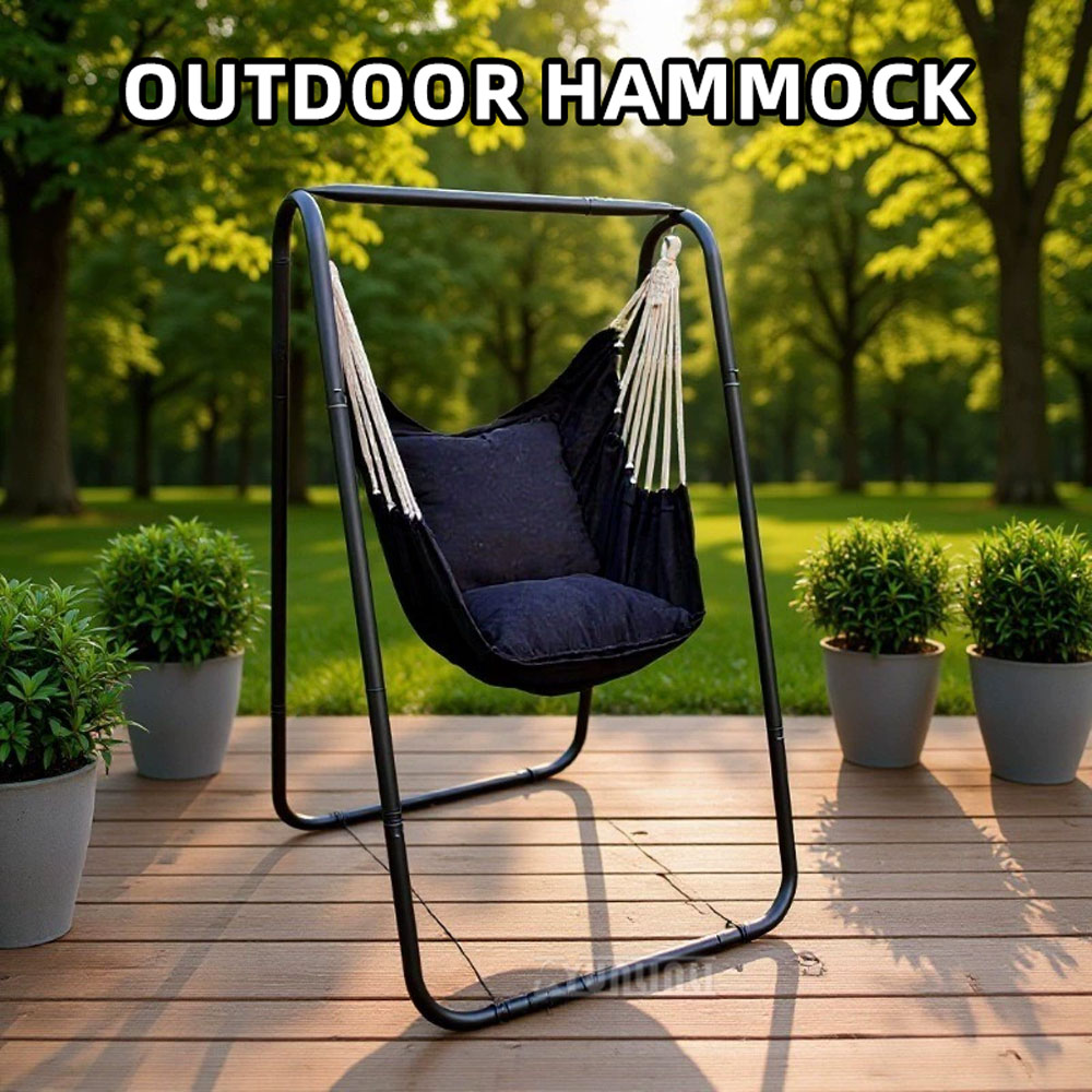 Swing Stand Hammock Hanging Ch - Kids Outdoor Hammock Swing 评论和价格