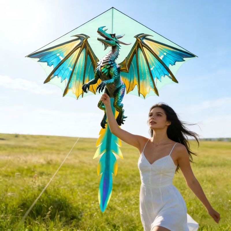 Dragon kites flying toys for k - Kite Easy Fly Kids 评论和价格