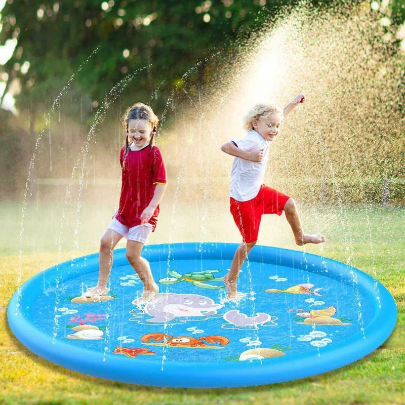 Water Splash Pools Kids Outdoo - Kids Outdoor Mat 评论和价格