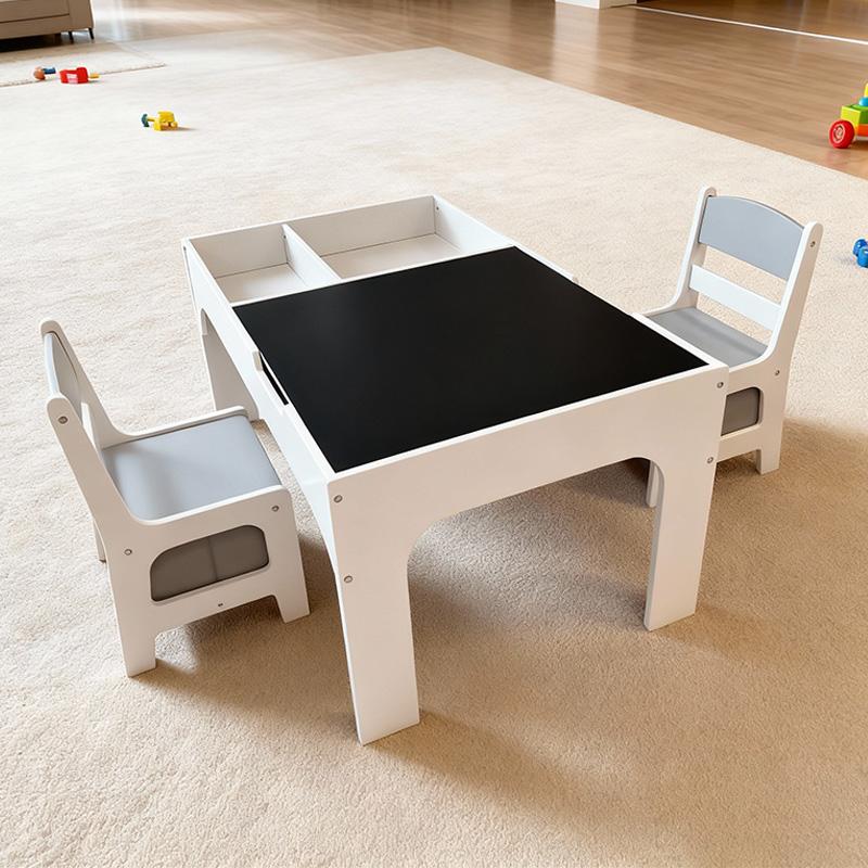 Modern Wooden Kids Table and C - Kids Outdoor Chair And Table 评论和价格