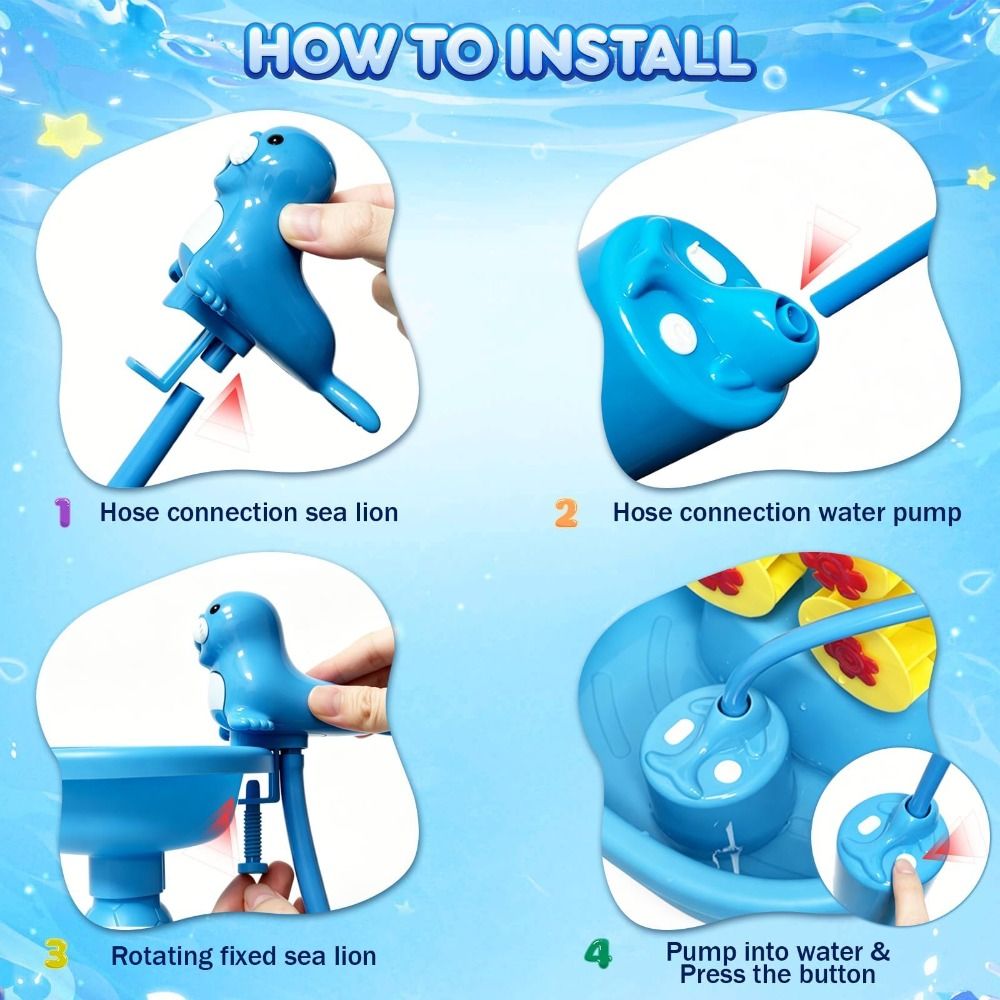 Portable No-Drill Water Table  - Kids Outdoor Play Table 评论和价格
