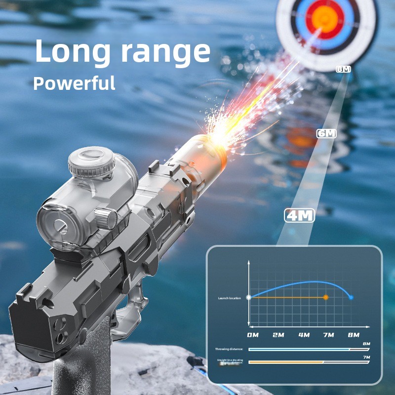 Electric Water Gun Automatic C - Kids Outdoor Activity Toys 评论和价格