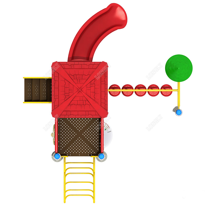 Red Plastic Slide for Kids LLD - Kids Outdoor Park 评论和价格