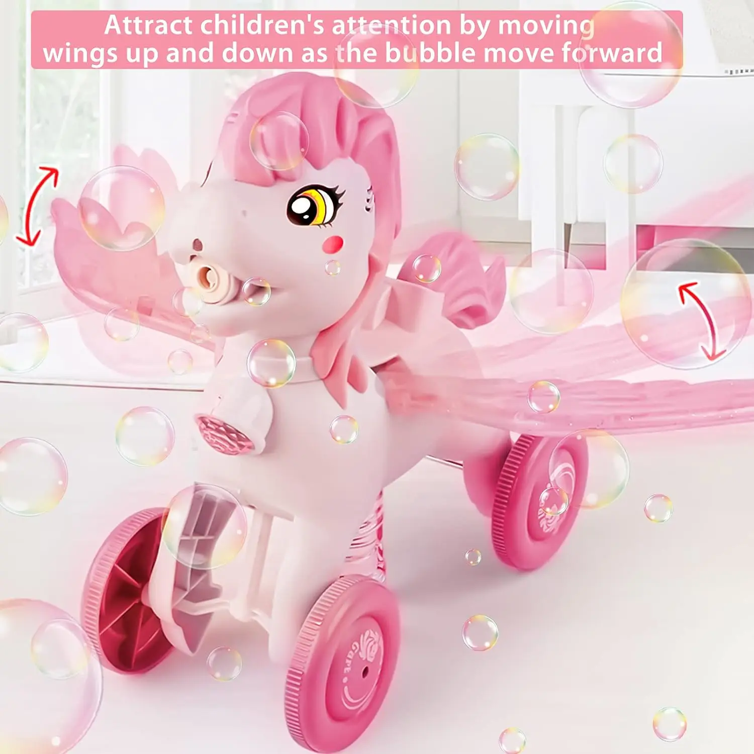 Pony Bubble Machine for Kids A - Kids Outdoor Lawn Mower 评论和价格