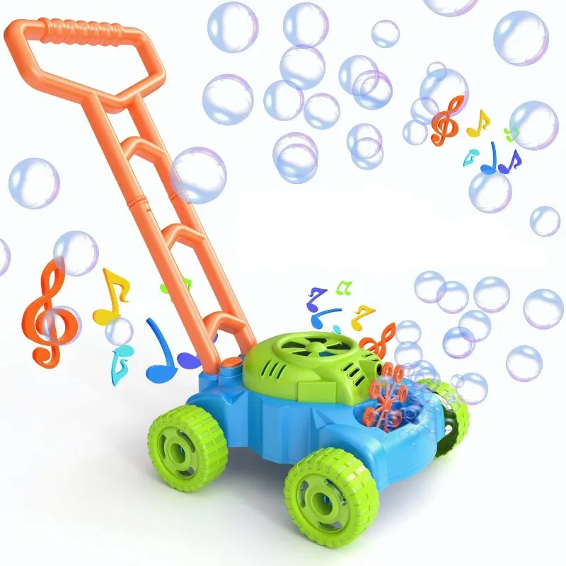 Electric Bubble Cart Toy Outdo - Kids Outdoor Lawn Mower 评论和价格