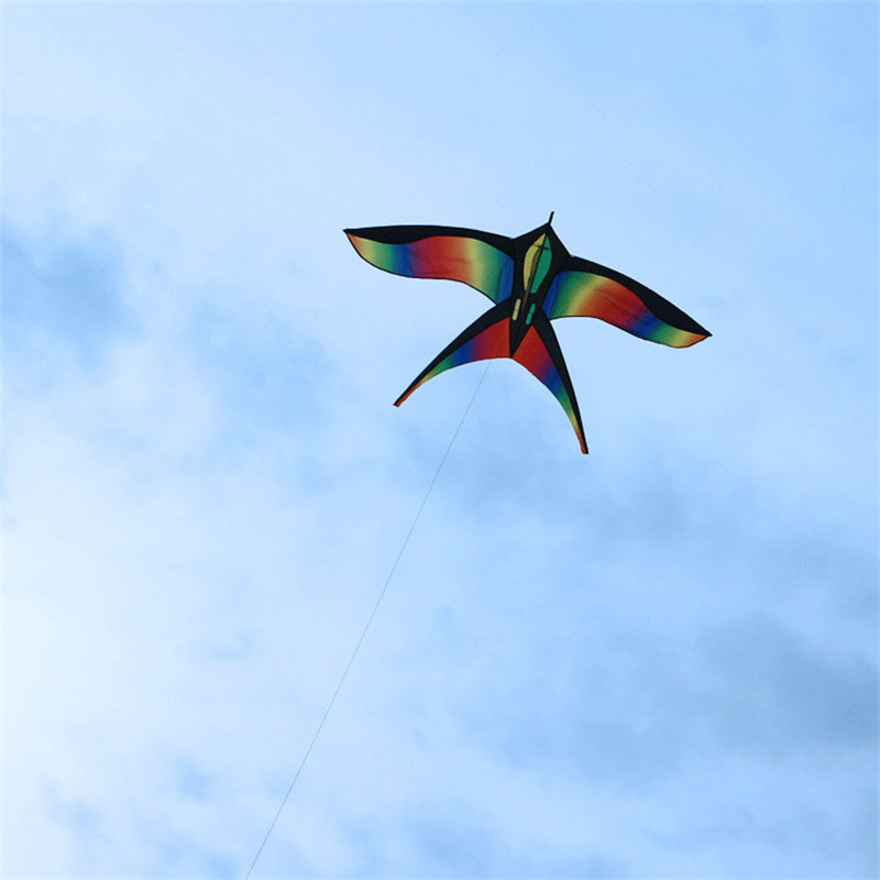 1.7m Easy to Fly Colorful Rain - Kite Easy Fly Kids 评论和价格