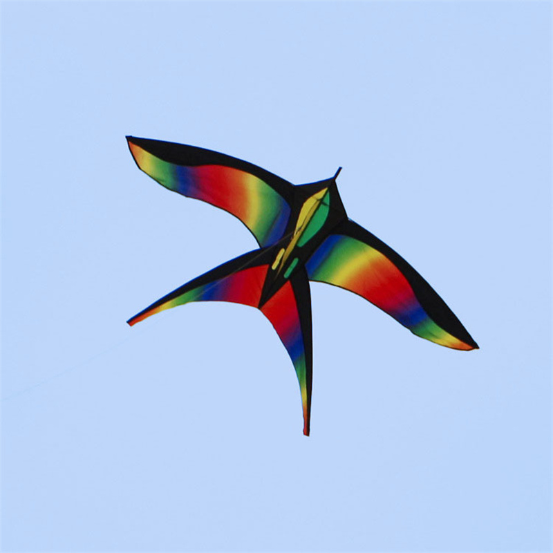 1.7m Easy to Fly Colorful Rain - Kite Easy Fly Kids 评论和价格