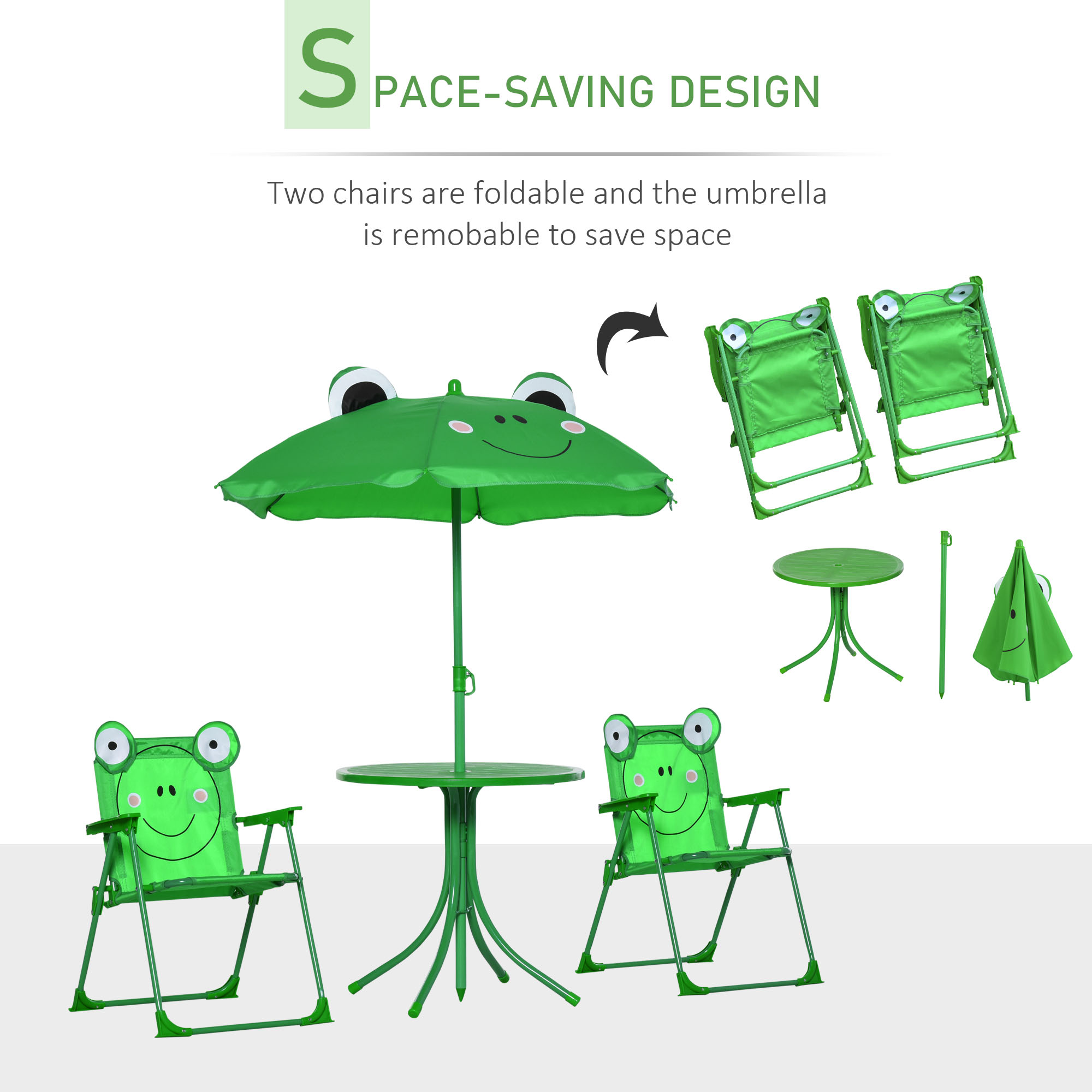 Kids Table and Chair Set, Outd - Kids Outdoor Chair And Table 评论和价格